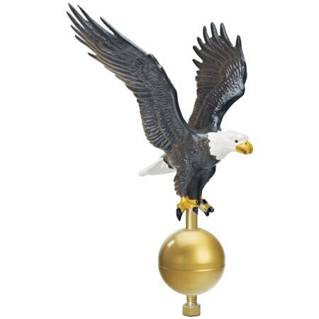 Flying Eagle On Ball - 15 Natural